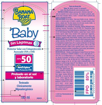 Principal Display Panelbanana Boat Baby Sin Lagrimas Spf 50 Pump Spray (Banana Boat Baby Sin Lagrimas Spf 50 Pump Spray 01)