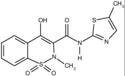 Structural Formula (Meloxicam 15mg 1)