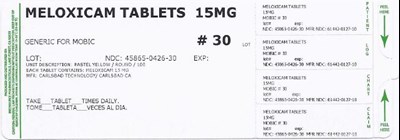 Bottle Of 30 (Meloxicam 15mg 2)