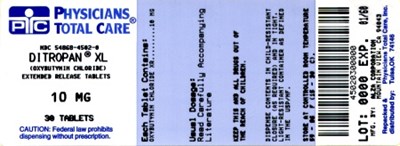 PRINCIPAL DISPLAY PANEL - 10 mg bottle - 4502