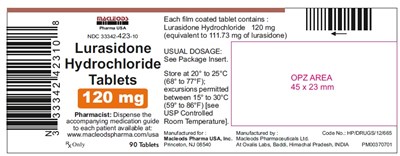 567 - lurasidone 120 mg 90s