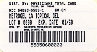 Metrogel 60g Tube Carton (5585)