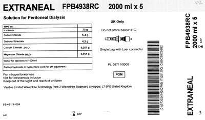 image-13.jpg Vantive Representative Extraneal Carton Label - image 13