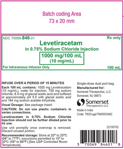 Levetiracetam-1000mg-100ml-10mg-ml-bag-label (Levetiracetam 1000mg 100ml 10mg mL Bag Label)