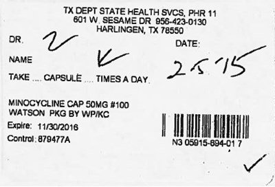 Minocycline.jpg Minocycline - Minocycline
