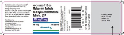 Metohctz 100 25
