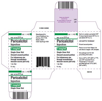 paricalcitol inj 5 mcg per ml 1 vial carton