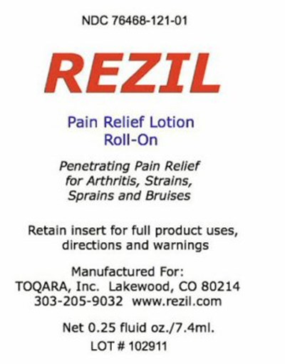 Rezil Product Label (Toqara Rezil1 .25)