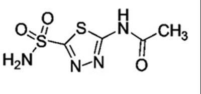 Acetazolamide-structure (Acetazolamide Structure)