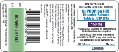 Bupropion HCl Tabs 150mg-30s (Bupropion 150mg 30tab)