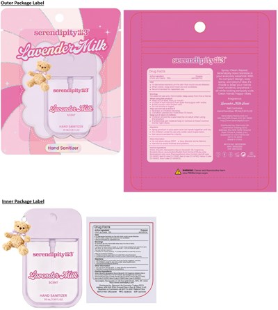 Hand Sanitizer Lavender Milk Scent (87247452 1)