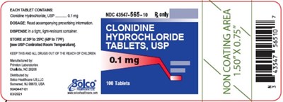 Container Label 0.1 mg (Image 01)