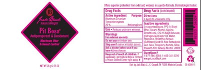 Jack Black Original Wrap Label (white) - PB JB OriginalWrapLabel