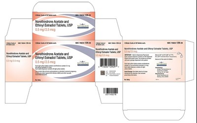 Principal Display Panel (0.5 mg/2.5 mcg Tablet Blister Pack Carton)