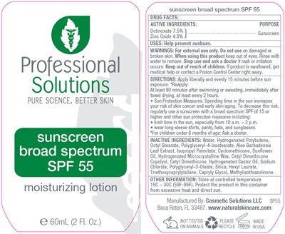 Principal Display Panel - 60 mL Bottle Label - cosmetic 01