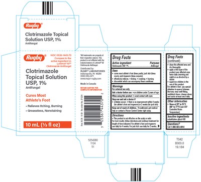 clotrimazole-01.jpg PRINCIPAL DISPLAY PANEL - 10 mL Bottle Carton - clotrimazole 01