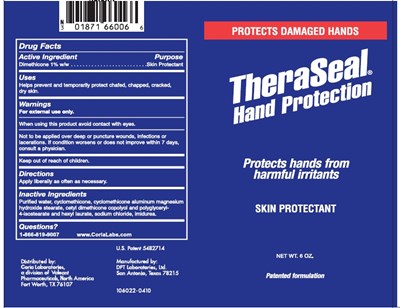 theraseal-label.jpg PRINCIPAL DISPLAY PANEL - 6 ounce label - theraseal label