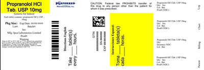Propranolol HCl Tab Usp 10mg (B239146f A0e0 4ecb Bf31 63873d709a7a 02)