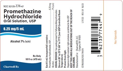 Image Description (Promethazine HCl Os 473ml Bottle Label)