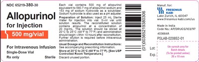 Principal Display Panel – Vial Label (All0d 0001 04)
