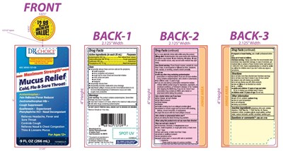 Acetaminophen 650 mg, Dextromethorphan Hbr 20 mg, Guaifenesin 400 mg Phenylephrine HCl 10 mg Max Str (Image 01)