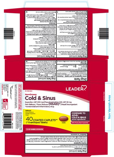 Principal Display Panel (40 Caplet Blister Pack Carton)