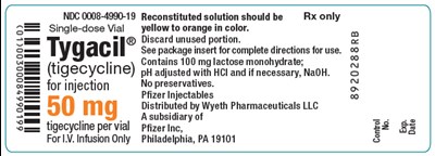 tygacil-02.jpg Principal Display Panel - 50 mg Vial Label - tygacil 02