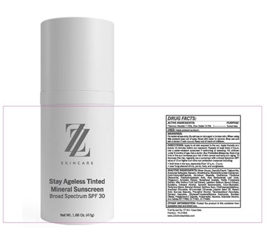 Stay Ageless Tinted Mineral Sunscreen Broad Spectrum SPF 30 - ZZ 0651