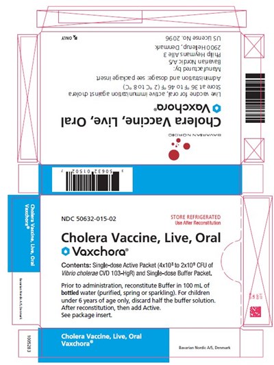 Cholera Vaccine, Live, Oral Vaxchora Carton Label (Image 02)