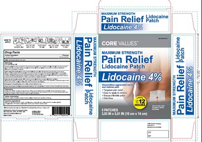 labelimage.jpg Lidocaine Patch 5 Patches - labelimage