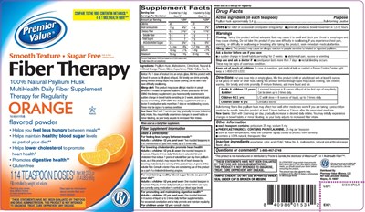 Premier Value Fiber Therapy 114 Teaspoon Doses (51572pvlr)