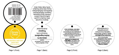 Image Of Bottle Hangtag (Label 8ldp)