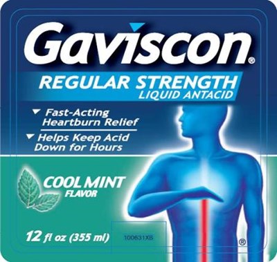 Gaviscon Regular Strength 12 fl oz label - e89689fb f0c5 49c6 a957 d378cd039742 01