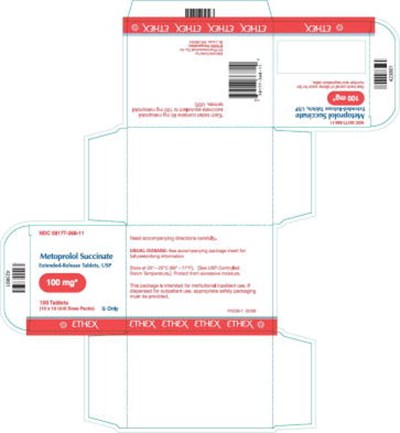 100 mg (100 Tablets Blister Pack Label)