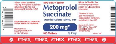 200 mg (100 Tablets Bottle Label)