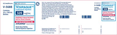 visipaque-02.jpg PRINCIPAL DISPLAY PANEL - 320 mgI/mL Bottle Label - visipaque 02