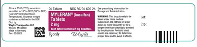 Label (Myleran 5)