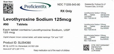 125mcg-label.jpg 71205-543-90 - 125mcg label