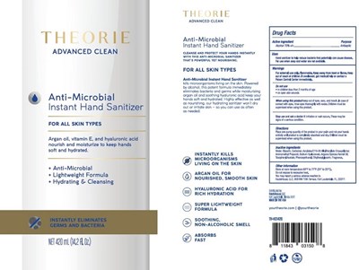 Theorie Tube Label (Theorie.hand.sanitizer.ethoh)