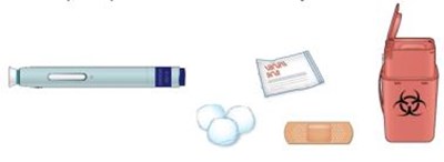 C  Gather All Materials Needed For Your Injection. (Enbrel 07)