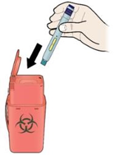 K  Discard The Used Autoinjector And The White Cap. (Enbrel 12)