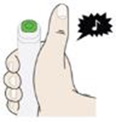 Place And Hold On Skin.  Wait For The Status Button To Turn Green. (Enbrel 59)