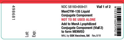 Menveo Mencyw-135 Vial Label (Menveo Spl Graphic 07)