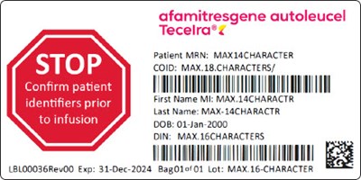 Tecelra-cassette Patient Info (Tecelra Cass)
