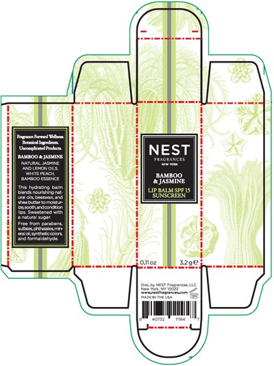 nest-01.jpg PRINCIPAL DISPLAY PANEL - 3.2 g Tube Carton - BAMBOO & JASMINE - nest 01