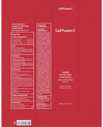 cell_fusion_c_laser_uv_defense_sunscreen_spf50 - cell fusion c laser uv defense sunscreen spf50 oc