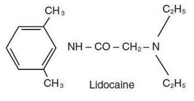 Chemical Structure (Lidocaine 01)