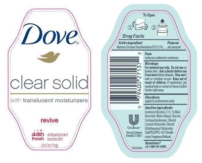 Dove Clear Solid Revive (Doveclearsolidrevivepdp)