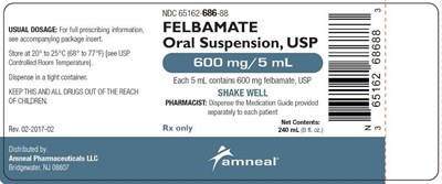 felbamate-oral-suspension-usp-2.jpg 240 mL Label - felbamate oral suspension usp 2
