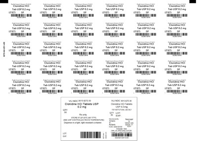 Clonidine 0 2mg   8272 Actavis 6